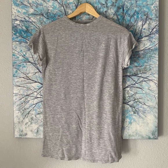 Y2k ARMY Cutout V-neck Rue21 T-Shirt - Picture 7 of 7